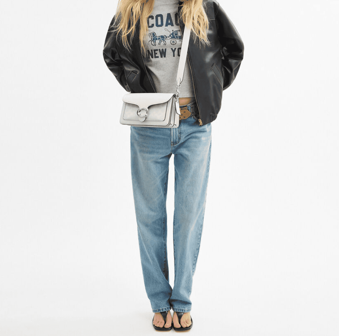 COCH TABBY 26 SH0ULDER BAG (WHITE)