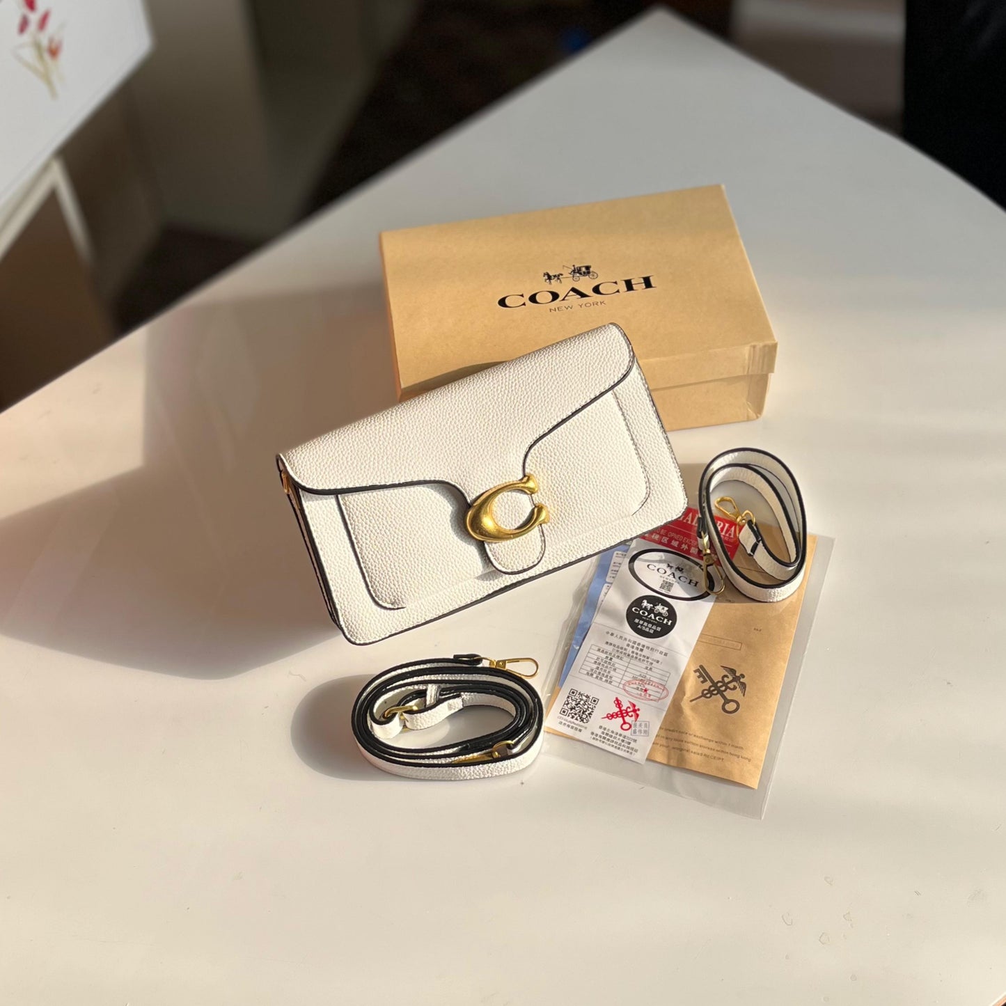 C0ACH TABBY - WHITE - MZ