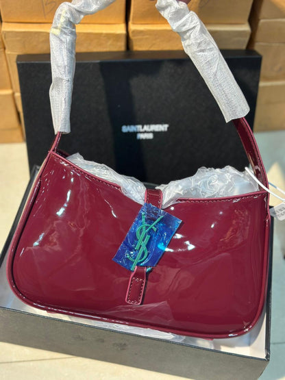 YS-L Hobo Burgundy