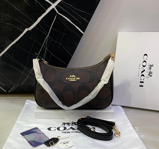 COA-CH Teri Shoulder Bag - Brown - MC