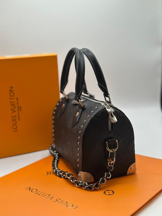 LOU-IS VUITTON - Speedy Trunk 20 - BW