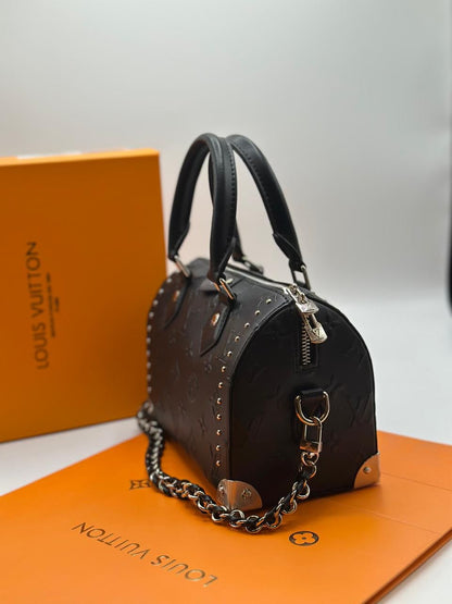 LOU-IS VUITTON - Speedy Trunk 20 - BW