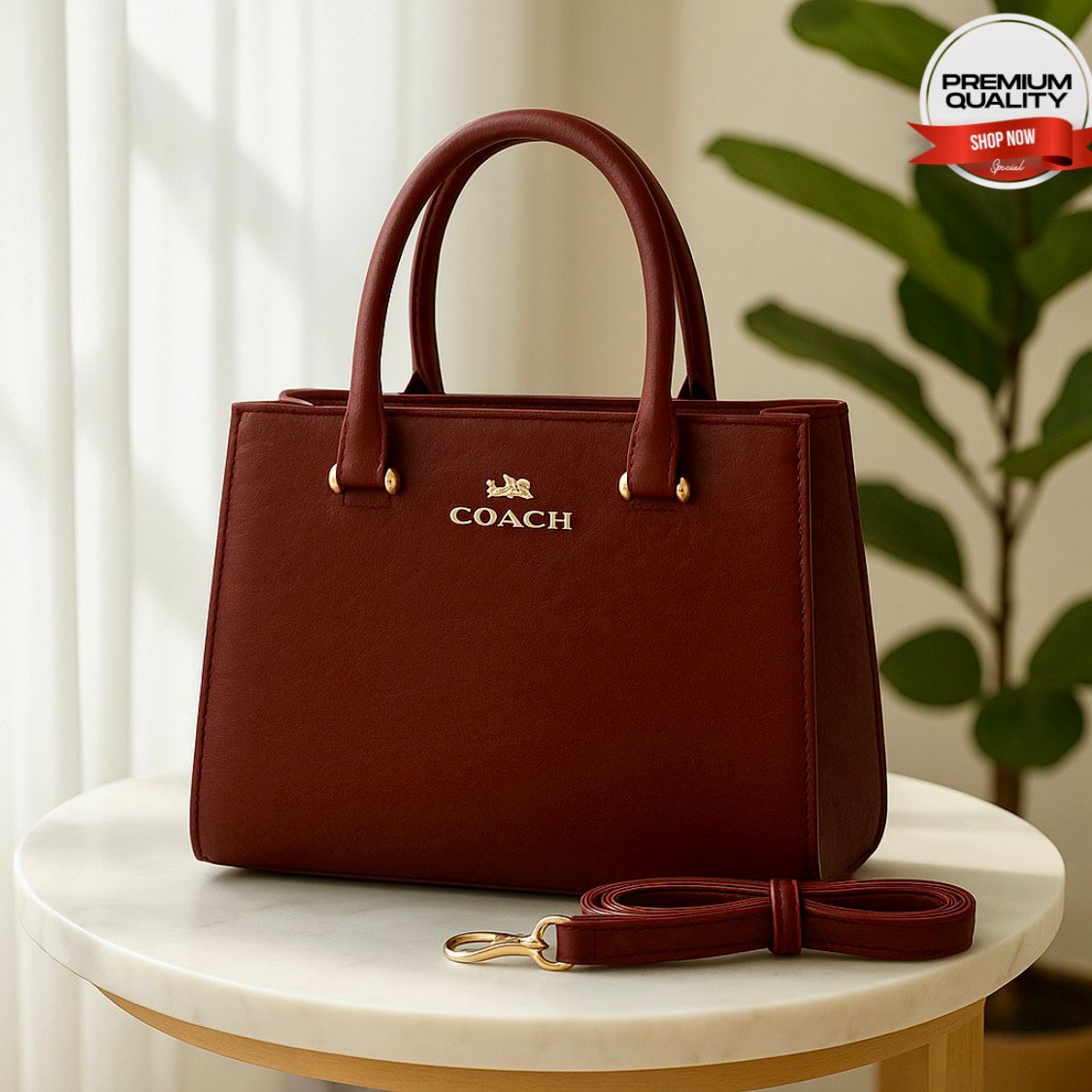 Coach - Maroon
