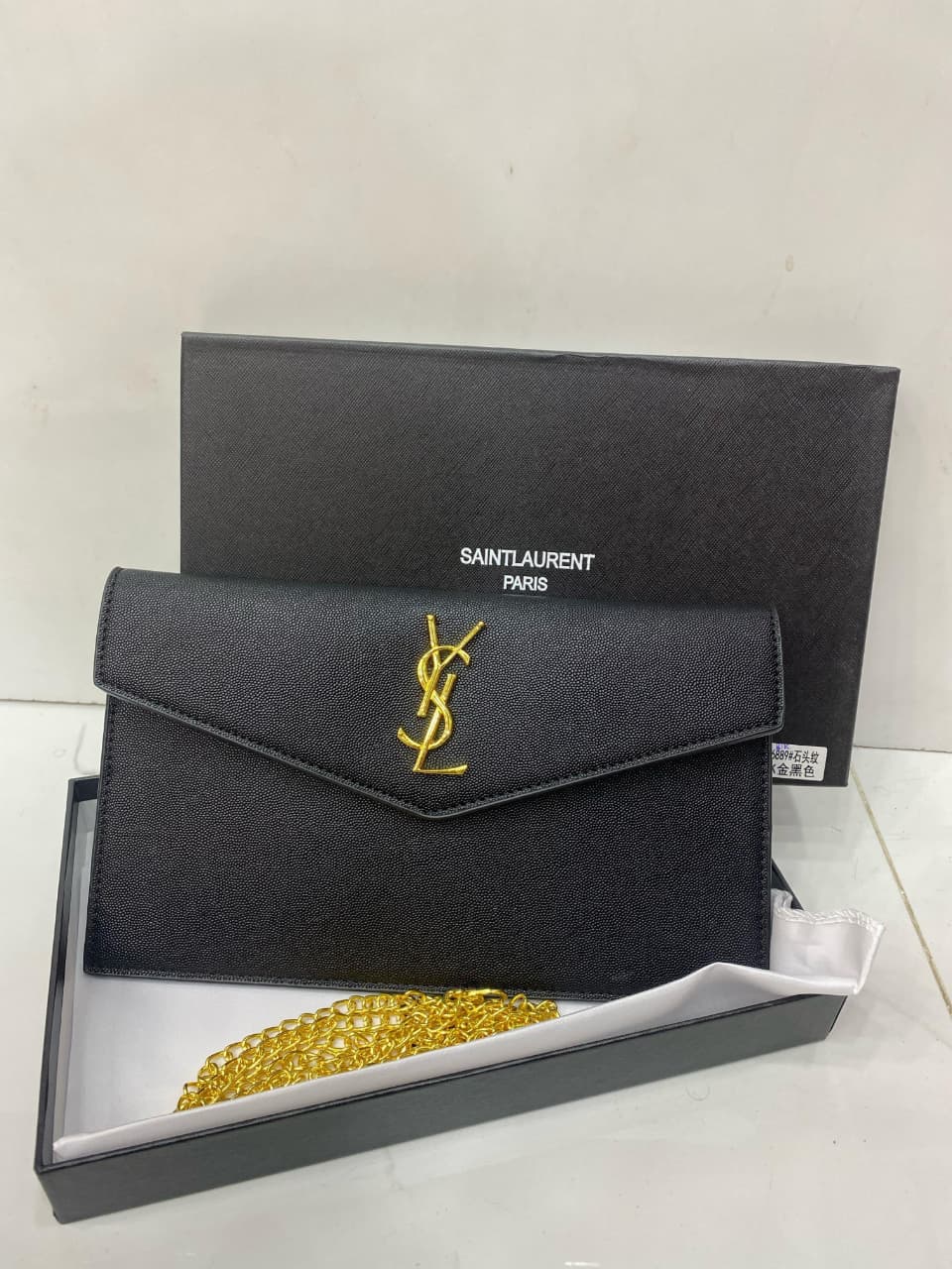 YS-L  UPTOWN POUCH Noir