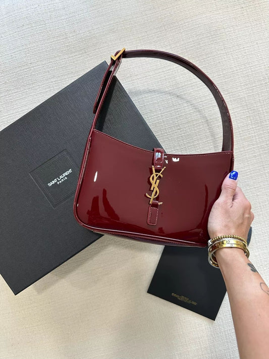 YS-L Hobo Burgundy -HK