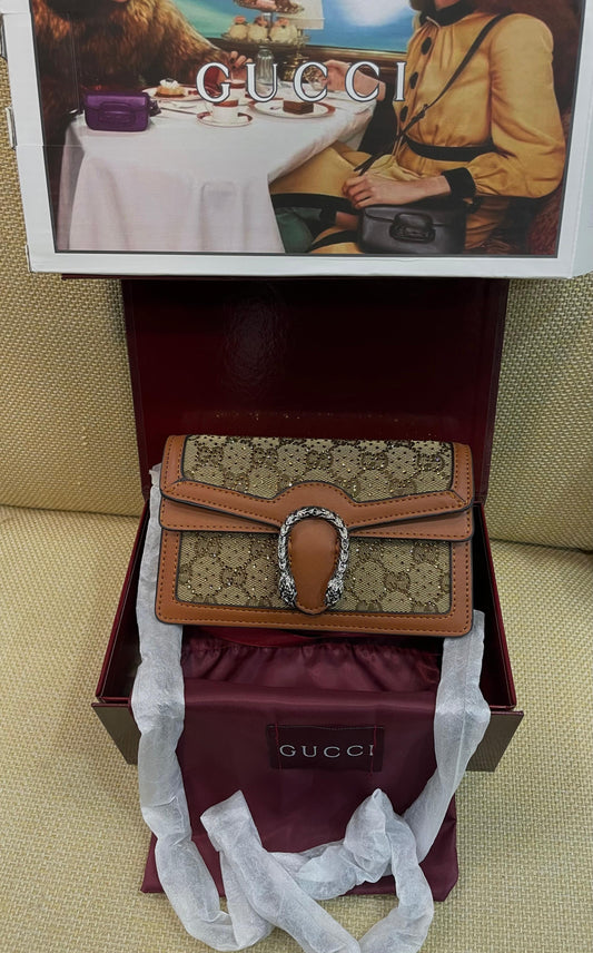 GUC-I Dionysus Crystals Mini Bag - MC