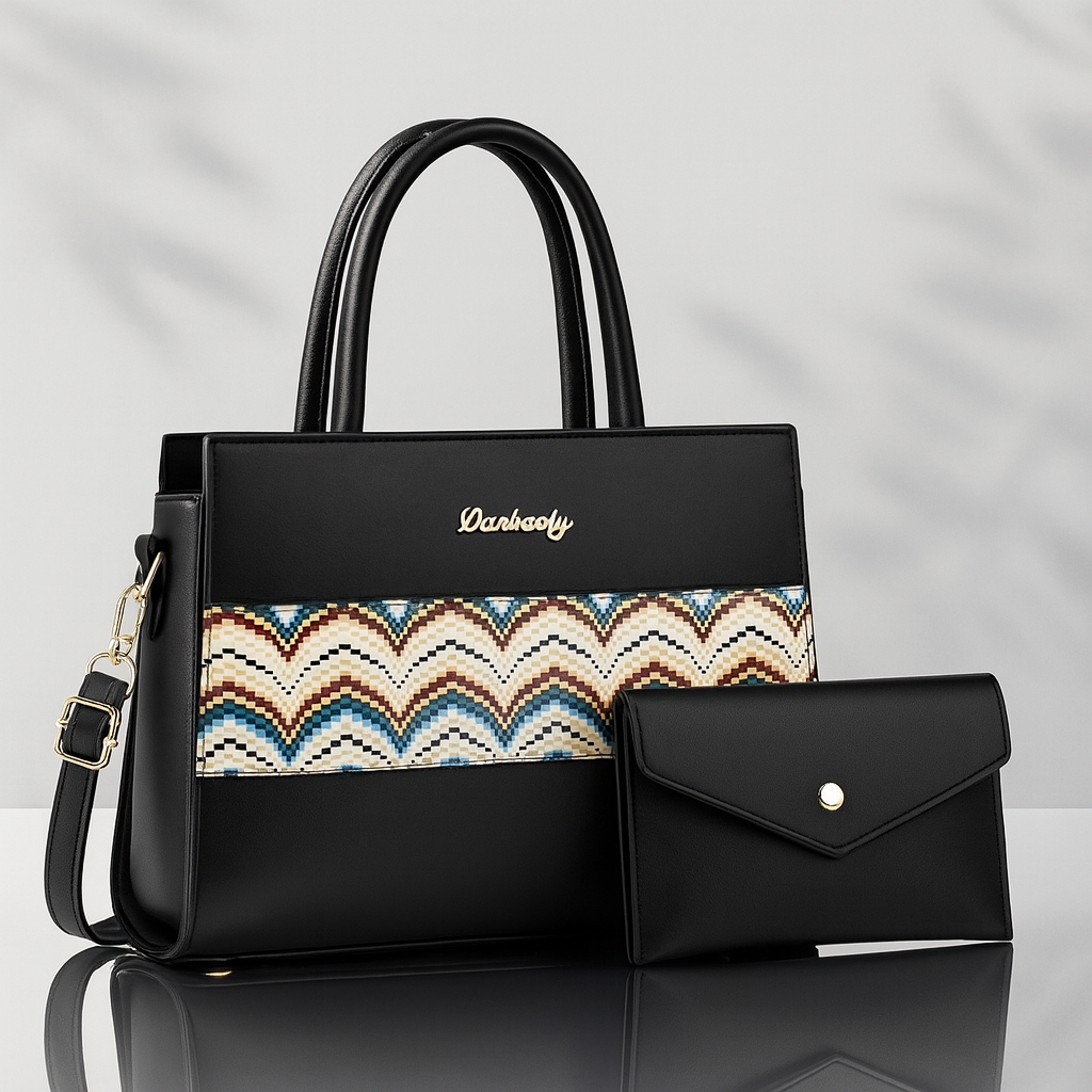 Levixa Chevron – Noir Black