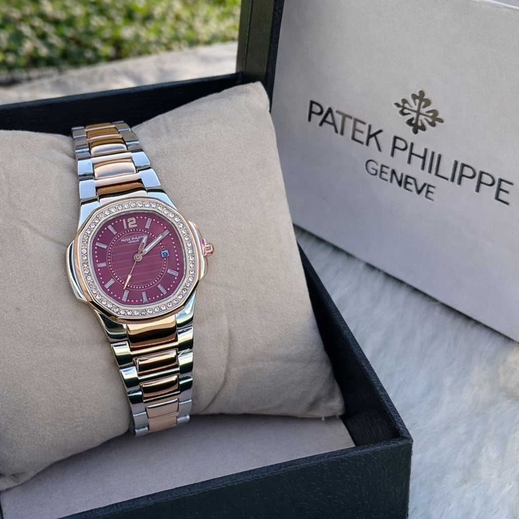 Patek Philippe Nautilus Diamonds - Red