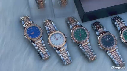 Patek Philippe Nautilus Diamonds - Red